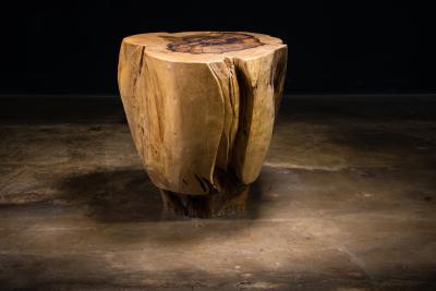  Costantini Design Carved Trunk Solid Exotic Wood Live Edge Table 40 from Costantini Francisco