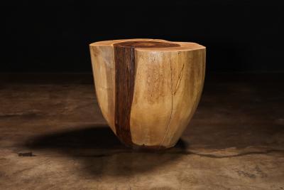  Costantini Design Carved Trunk Solid Exotic Wood Live Edge Table 42 from Costantini Francisco