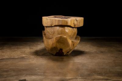  Costantini Design Carved Trunk Solid Exotic Wood Live Edge Table 45 from Costantini Francisco