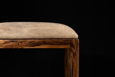  Costantini Design Contemporary Art Deco Style Dining Chair in Pavoni Leather by Costantini Gianni