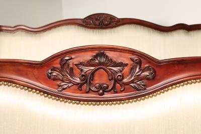  Costantini Design Contemporary Bed with Custom Carving from Costantini Louis XV