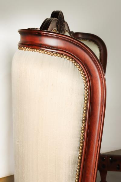  Costantini Design Contemporary Bed with Custom Carving from Costantini Louis XV