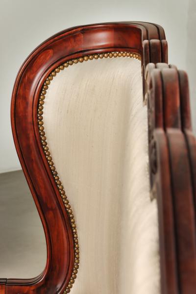  Costantini Design Contemporary Bed with Custom Carving from Costantini Louis XV