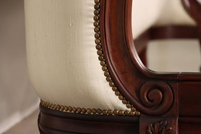  Costantini Design Contemporary Bed with Custom Carving from Costantini Louis XV