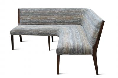  Costantini Design Contemporary Custom Made Carina Dining Booth in Fabric from Costantini