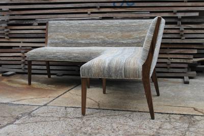  Costantini Design Contemporary Custom Made Carina Dining Booth in Fabric from Costantini