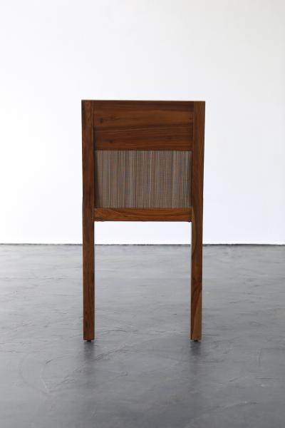  Costantini Design Contemporary Palermo Hollywood Wood Upholstered Dining Chair from Costantini