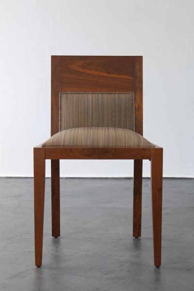  Costantini Design Contemporary Palermo Hollywood Wood Upholstered Dining Chair from Costantini