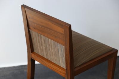  Costantini Design Contemporary Palermo Hollywood Wood Upholstered Dining Chair from Costantini