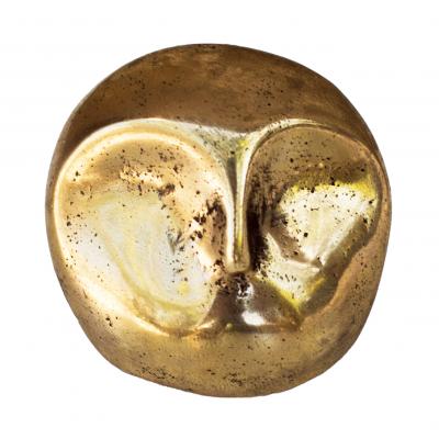  Costantini Design Costantin Sculptural Bronze or Brass Paperweight Series in Homage to Brancusi