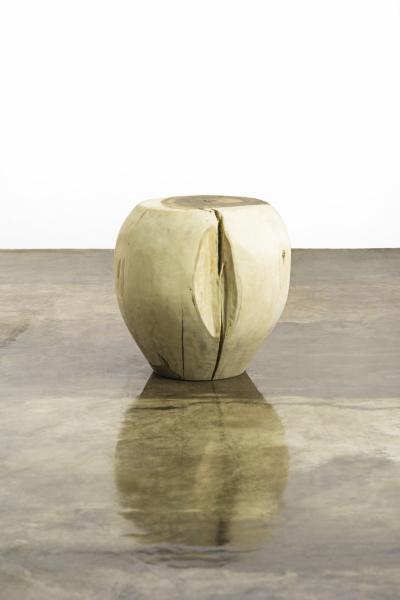  Costantini Design Costantini Hand Carved Live Edge Solid Wood Trunk Cocktail Table 30 In Stock