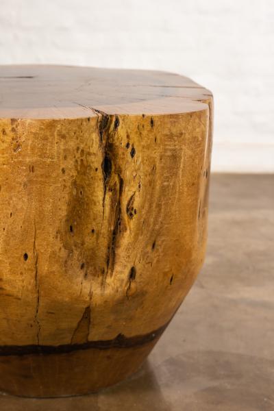  Costantini Design Costantini Hand Carved Live Edge Solid Wood Trunk Cocktail Table 35 In Stock