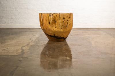  Costantini Design Costantini Hand Carved Live Edge Solid Wood Trunk Cocktail Table 35 In Stock
