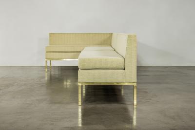  Costantini Design Customizable Dining Banquette or Settee in Bronze and COM from Costantini Ciro