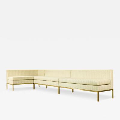  Costantini Design Customizable Dining Banquette or Settee in Bronze and COM from Costantini Ciro