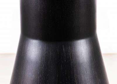  Costantini Design Ebonized Oak Modern Wood Black Square Dining Table by Costantini Serena