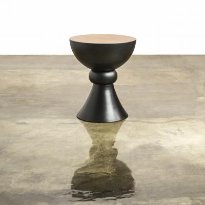  Costantini Design Exotic Turned Wood Contemporary Occasional Table from Costantini Caliz