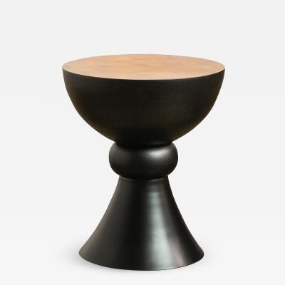  Costantini Design Exotic Turned Wood Contemporary Occasional Table from Costantini Caliz
