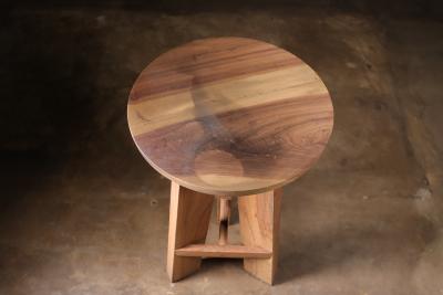  Costantini Design Exotic Wood Barstool Prototype from Costantini