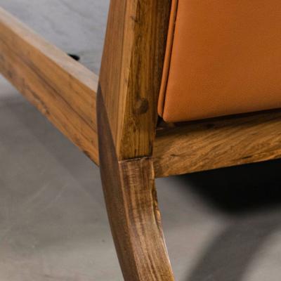  Costantini Design Exotic Wood Contemporary Upholstered Bed by Costantini Belgrano