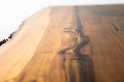 Costantini Design Exotic Wood Live Edge Waterfall Coffee Table from Costantini Carlo In Stock 