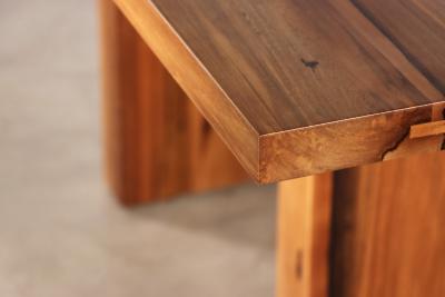  Costantini Design Exotic Wood Twin Pedestal Modern Desk from Costantini Andre