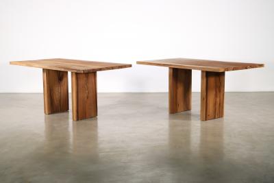  Costantini Design Exotic Wood Twin Pedestal Modern Desk from Costantini Andre