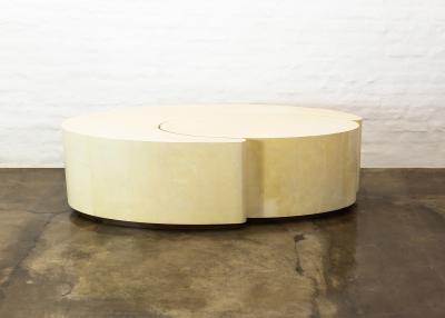  Costantini Design Goatskin Modern Sculptural Nesting Coffee Tables from Costantini Cadenza