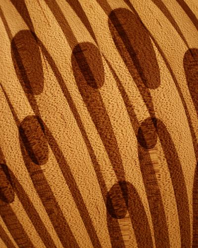  Costantini Design Handcrafted of Wood Shavings Pendant Lamp by Theophane Ingold Shavings Sphere