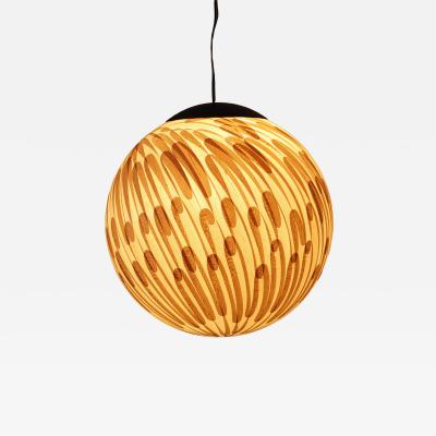  Costantini Design Handcrafted of Wood Shavings Pendant Lamp by Theophane Ingold Shavings Sphere