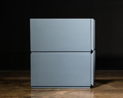 Costantini Design Lacquered Solid Wood Modern Minimal Modular Drawers from Costantini Baccello
