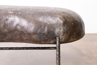  Costantini Design Lingua Modern Functional Art Fiberglass Metal Bench by Costantini 