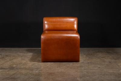  Costantini Design Low Banquette in Argentine Leather from Costantini Santos