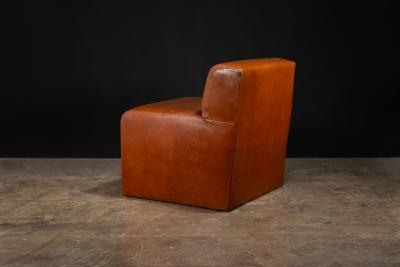  Costantini Design Low Banquette in Argentine Leather from Costantini Santos