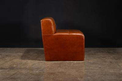  Costantini Design Low Banquette in Argentine Leather from Costantini Santos