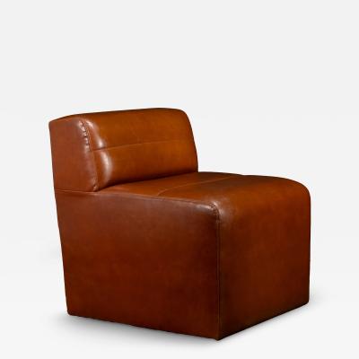  Costantini Design Low Banquette in Argentine Leather from Costantini Santos