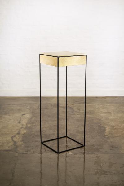  Costantini Design Marcello Side Table in Parchment from Costantini