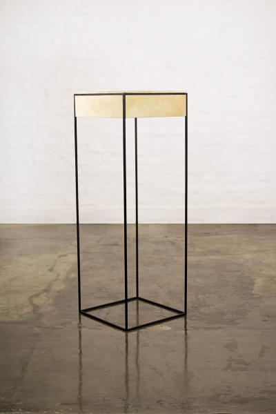  Costantini Design Marcello Side Table in Parchment from Costantini