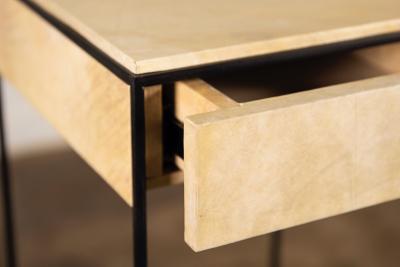  Costantini Design Marcello Side Table in Parchment from Costantini