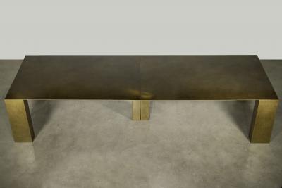  Costantini Design Modern Bronze Customizable Dining Table from Costantini Alonzo