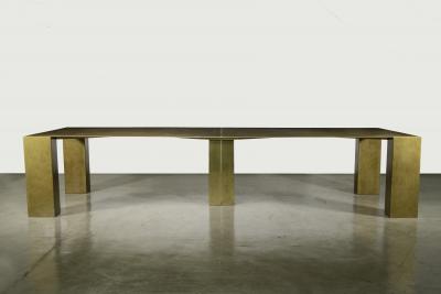  Costantini Design Modern Bronze Customizable Dining Table from Costantini Alonzo