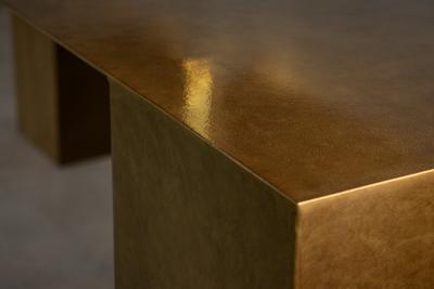  Costantini Design Modern Bronze Customizable Dining Table from Costantini Alonzo