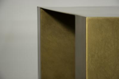  Costantini Design Modern Bronze Customizable Dining Table from Costantini Alonzo