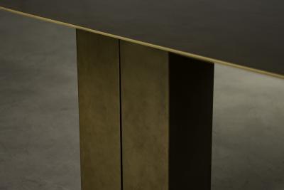  Costantini Design Modern Bronze Customizable Dining Table from Costantini Alonzo