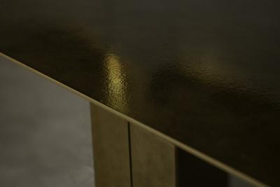  Costantini Design Modern Bronze Customizable Dining Table from Costantini Alonzo