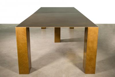  Costantini Design Modern Bronze Customizable Dining Table from Costantini Alonzo