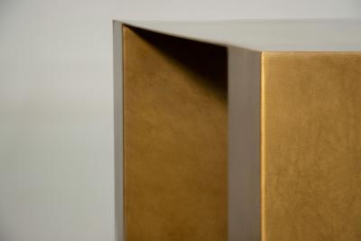  Costantini Design Modern Bronze Customizable Dining Table from Costantini Alonzo