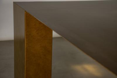  Costantini Design Modern Bronze Customizable Dining Table from Costantini Alonzo