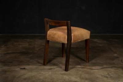  Costantini Design Modern Chair in Argentine Rosewood and Hair Hide Leather by Costantini Umberto