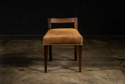  Costantini Design Modern Chair in Argentine Rosewood and Hair Hide Leather by Costantini Umberto